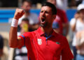 Novak Djokovic lors de ces JO 2024 - Photo by Icon Sport