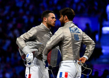 Les frères Patrice sont des fadas de l'OM ! (Photo by Anthony Dibon/Icon Sport)