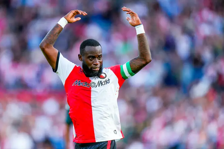 Lutsharel Geertruida avec le Feyenoord Rotterdam  (Photo by ProShots/Icon Sport)