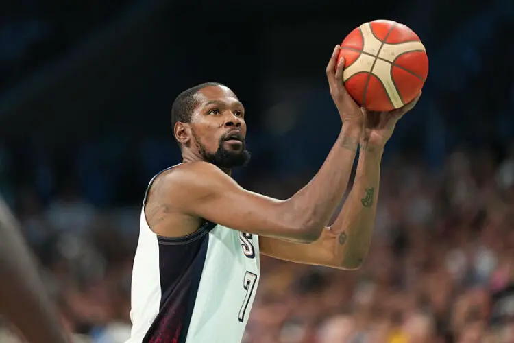 Kevin Durant est le king de la boulette ! (Photo by Herve Bellenger/Icon Sport)