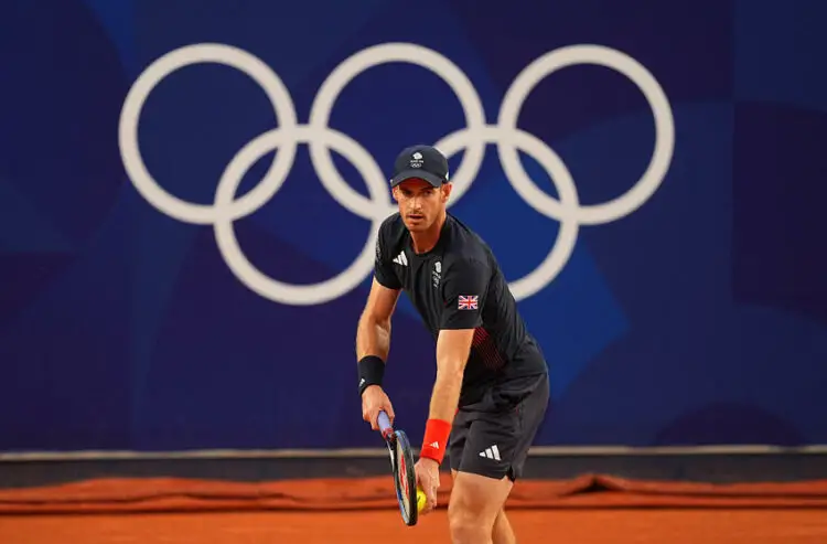 Andy Murray aux JO 2024 - Photo by Icon Sport