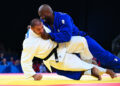 Teddy RINER et Guram TUSHISHVILI (Photo by Anthony Dibon/Icon Sport)