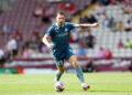 Pierre-Emile Höjbjerg pour son premier match avec l'OM   - Photo by Icon Sport