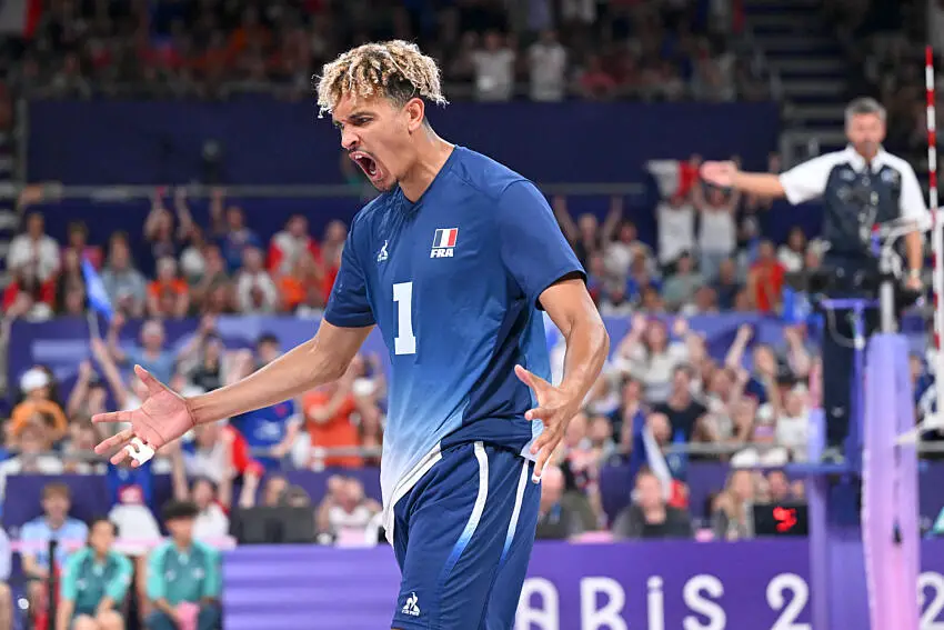 JO 2024 – Volley-ball (H) : la France renverse l’Allemagne et file en demies !