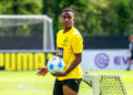 Youssoufa Moukoko avec le maillot de Dortmund - Photo by Icon Sport