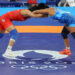 Vinesh Phogat, en rouge (Photo by Icon Sport)