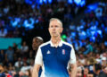 Vincent COLLET head coach of France during the Olympic Games Paris 2024 final match between France and United States at Bercy Arena on August 10, 2024 in Paris, France. (Photo by Johnny Fidelin/Icon Sport)   - Photo by Icon Sport