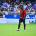 Evann GUESSAND of Nice  during the Ligue 1 McDonald's match between Auxerre and Nice at Stade Abbe Deschamps on August 18, 2024 in Auxerre, France.  (Photo by Sandra Ruhaut/Icon Sport)   - Photo by Icon Sport