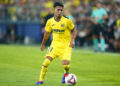 Ilias Akhomach avec le maillot de Villarreal  (Photo by Sergio Ruiz / Pressinphoto / Icon Sport)