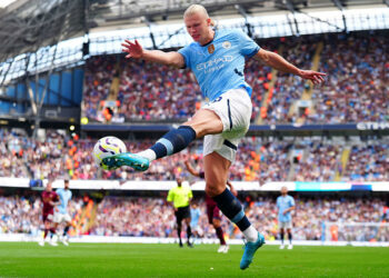 Erling Haaland avec Manchester City - Photo by Icon Sport