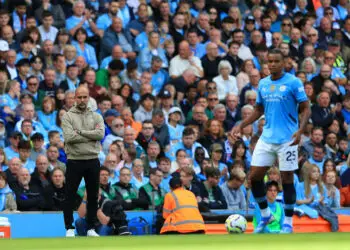 Pep Guardiola avec Manchester City - Photo by Icon Sport