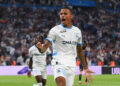 Mason GREENWOOD of Marseille celebrate after scores during the Ligue 1 McDonald's match between Marseille and Reims at Orange Velodrome on August 25, 2024 in Marseille, France. (Photo by Philippe Lecoeur/FEP/Icon Sport)   - Photo by Icon Sport