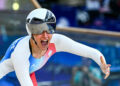 Marie PATOUILLET of France competes in the Women's C4-C5 500m Time Trialduring the Paris 2024 Paralympic Games Para Cycling Track at National Velodrome on August 29, 2024 in Paris, France. (Photo by Daniel Derajinski/Icon Sport)   - Photo by Icon Sport