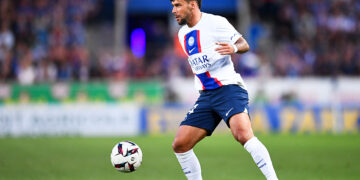 Juan Bernat avec le PSG - Photo by Icon Sport