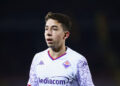 Maxime Lopez avec le maillot de la Fiorentina (Photo by Massimiliano Carnabuci) - Photo by Icon Sport