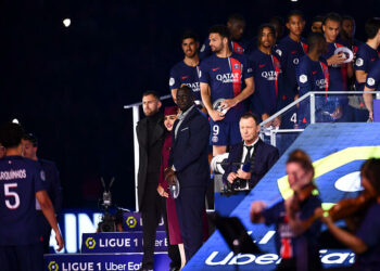 Jeremy MENEZ - Mamadou SAKHO (Photo by Philippe Lecoeur/FEP/Icon Sport)   - Photo by Icon Sport