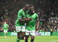 Nathanaël Mbuku avec l'ASSE   - Photo by Icon Sport