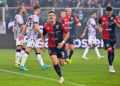 Vitinha ace le maillot du Genoa (Photo by Tano Pecoraro/Lapresse)   - Photo by Icon Sport