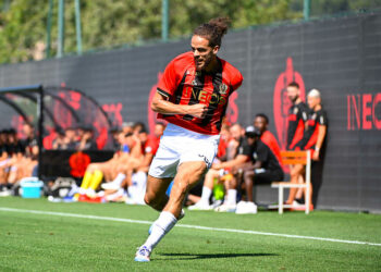 Bilal Brahimi avec le maillot de Nice  (Photo by Pascal Della Zuana/Icon Sport)