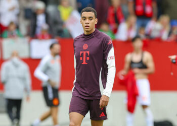 Jamal Musiala avec le Bayern Munich - Photo by Icon Sport