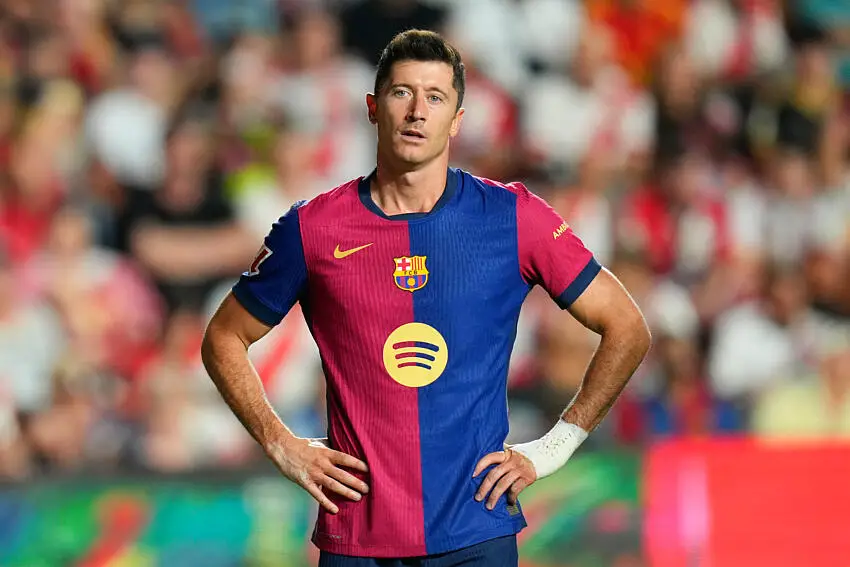 Robert Lewandowski - FC Barcelone - Photo by Icon Sport