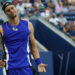 Sep 1, 2024; Flushing, NY, USA; Alexander Zverev (GER) reacts after missing a shot against Brandon Nakashima (USA)(not pictured) in a men's singles match on day seven of the 2024 U.S. Open tennis tournament at USTA Billie Jean King National Tennis Center. Mandatory Credit: Geoff Burke-USA TODAY Sports/Sipa USA   - Photo by Icon Sport