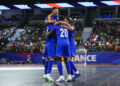 L'équipe de France de futsal (Photo by Icon Sport)