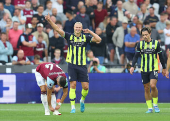 Erling Haaland avec Manchester City - Photo by Icon Sport