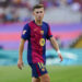 Fermin Lopez of FC Barcelona during the La Liga EA Sports match between FC Barcelona and Real Valladolid played at Lluis Companys Stadium on August 31, 2024 in Barcelona, Spain. (Photo by Sergio Ruiz / Pressinphoto / Icon Sport)   - Photo by Icon Sport