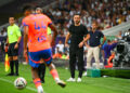 Roberto De Zerbi avec l'OM à Toulouse  - Photo by Icon Sport