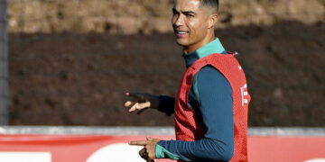 Cristiano Ronaldo avec le Portugal - Photo by Icon Sport