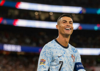 Cristiano Ronaldo avec le Portugal  - Photo by Icon Sport