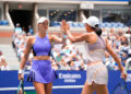 Kristina Mladenovic et Zang Shuai ne gagneront pas l'US Open /Credit: Robert Deutsch-Imagn Images/Sipa USA   - Photo by Icon Sport