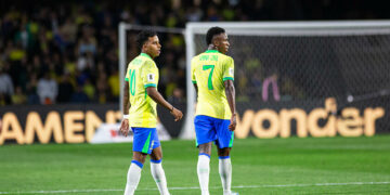 Vinicius et Rodrygo avec le Real Madrid - Photo by Icon Sport