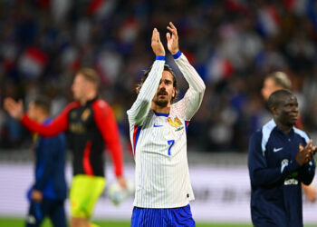 Antoine GRIEZMANN of France during the UEFA Nations League 2024/2025 match between France and Belgium at Groupama Stadium on September 9, 2024 in Lyon, France.  (Photo by Baptiste Fernandez/Icon Sport)   - Photo by Icon Sport