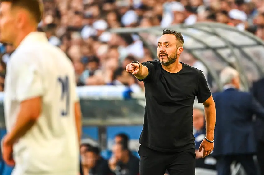 Roberto DE ZERBI  (Photo by Alexandre Dimou/Alexpress/Icon Sport)