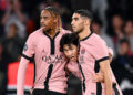 Lee Kang-in, entre Bradley Barcola et Achraf Hakimi (Photo by Icon Sport)