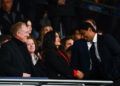 Francois Henri PINAULT, Salma HAYEK and Nasser AL KHELAIFI  (Photo by Anthony Dibon/Icon Sport)