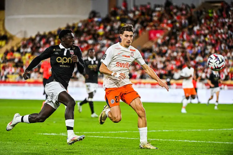 Lamine Camara offre la victoire à Monaco !(Photo by Sylvain Thomas/FEP/Icon Sport)