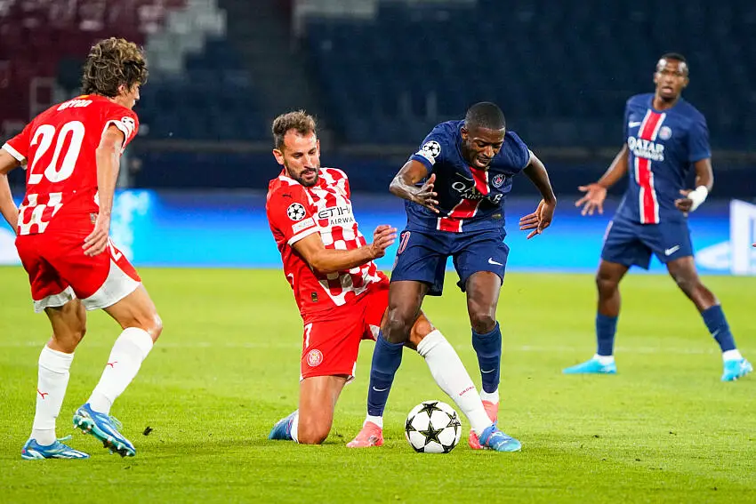 Paris Saint-Germain - Gérone FC (Photo by Daniel Derajinski/Icon Sport)   - Photo by Icon Sport