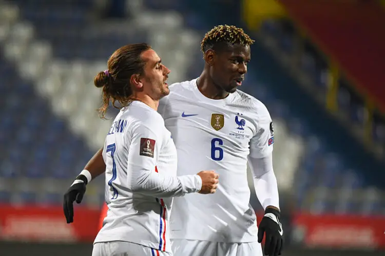 Antoine Griezmann et Paul Pogba
(Photo by Icon Sport)