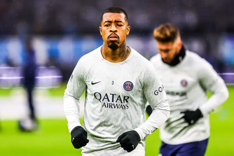 Presnel Kimpembe avec le PSG (Photo by Johnny Fidelin/Icon Sport)