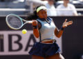 Coco Gauff (USA)(Foto von Matteo Ciambelli/DeFodi Images)  Coco Gauff (USA) in action, Tennis WTA Internazionali BNL d'Italia - Round of 32, Gauff vs Badosa , Foro Italico on May 13, 2024 in Rome, Italy. (Photo by Matteo Ciambelli/DeFodi Images)   - Photo by Icon Sport