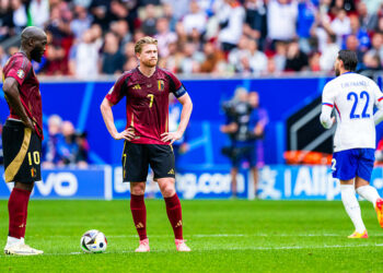 Kevin De Bruyne et Romelu Lukaku (Photo by Icon Sport)