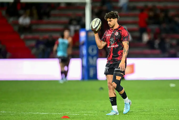 Romain Ntamack of Stade Toulousain during the Top 14 match between Toulouse and Bordeaux on September 29, 2024 at Stade Ernest Wallon, in Toulouse, France. (Photo by Loic Cousin/Icon Sport)   - Photo by Icon Sport