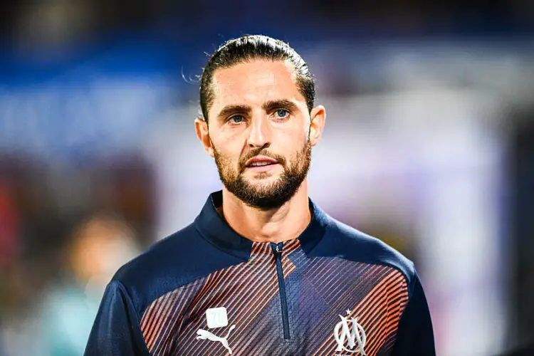 Adrien RABIOT of Marseille prior the Ligue 1 McDonald's match between Strasbourg and Marseille on September 29, 2024 at Stade de la Meinau in Strasbourg, France. (Photo by Philippe Lecoeur/FEP/Icon Sport)   - Photo by Icon Sport