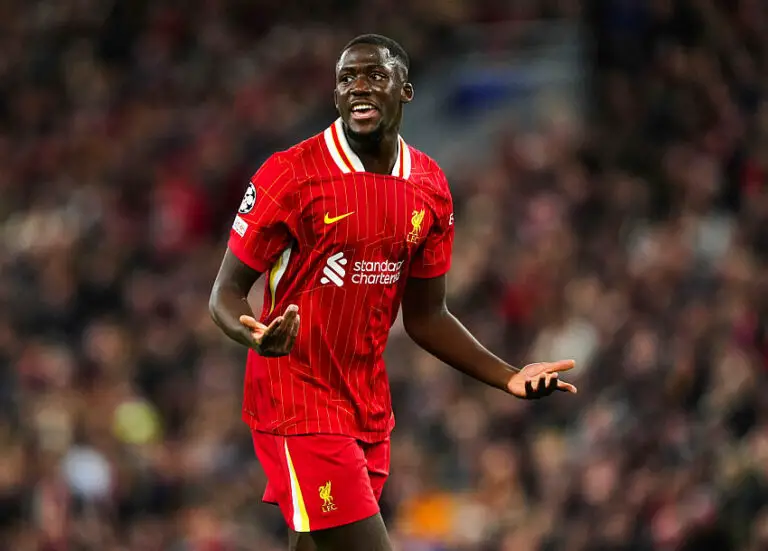 Ibrahima Konaté avec Liverpool