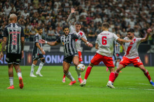 Atlético Mineiro / River Plate pour la demi-finale aller de la Copa Libertadores 2024.