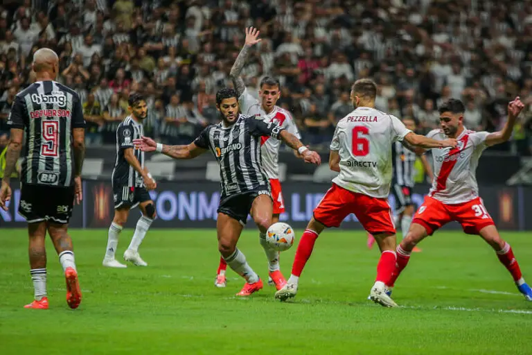 Atlético Mineiro / River Plate pour la demi-finale aller de la Copa Libertadores 2024.