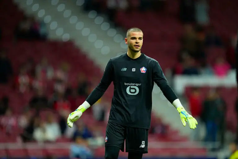 Lucas Chevalier avec le LOSC.